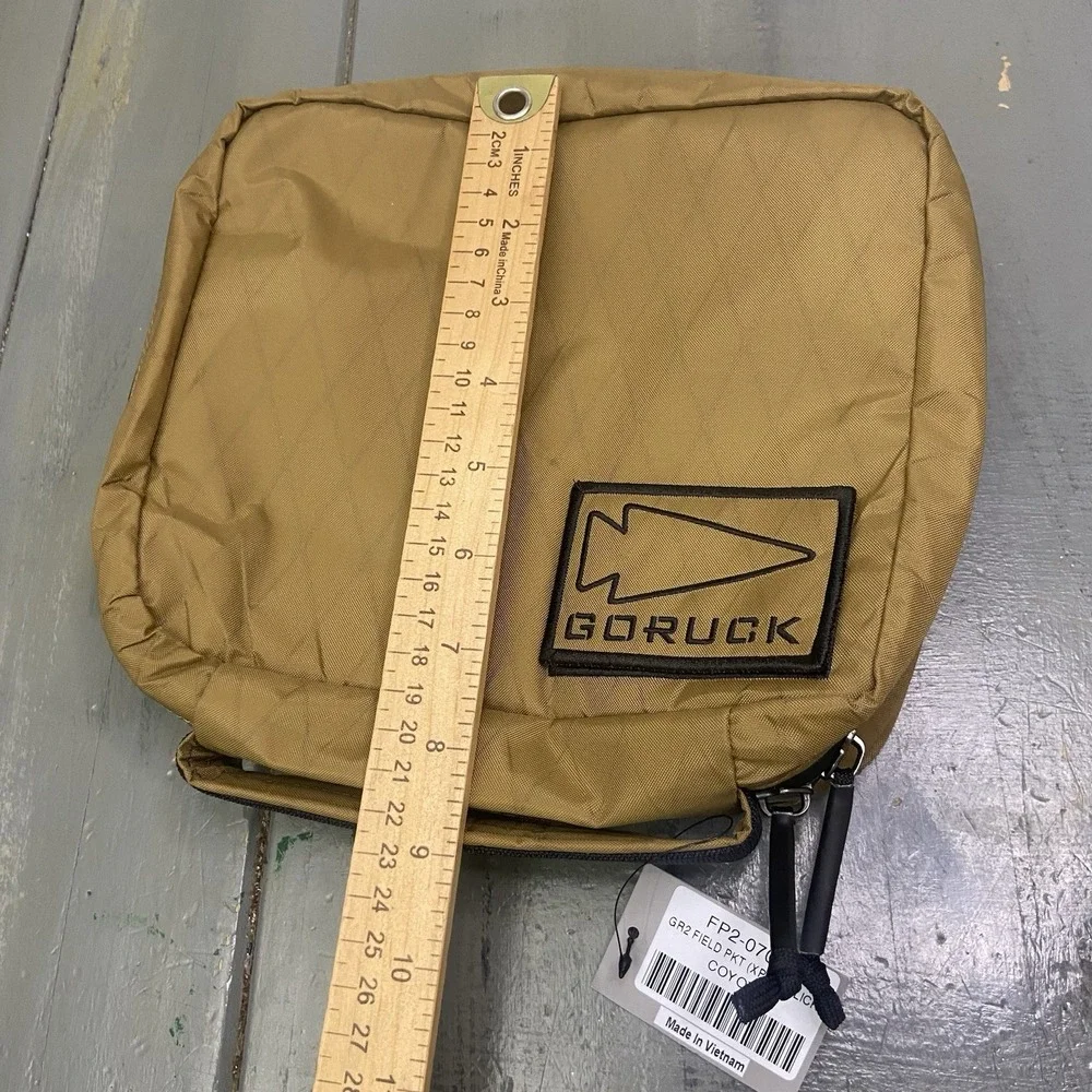 GoRuck gr2 Field Pocket XPAC Slick Coyote Brown Rare New With Tags
